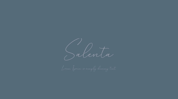 Salenta Font