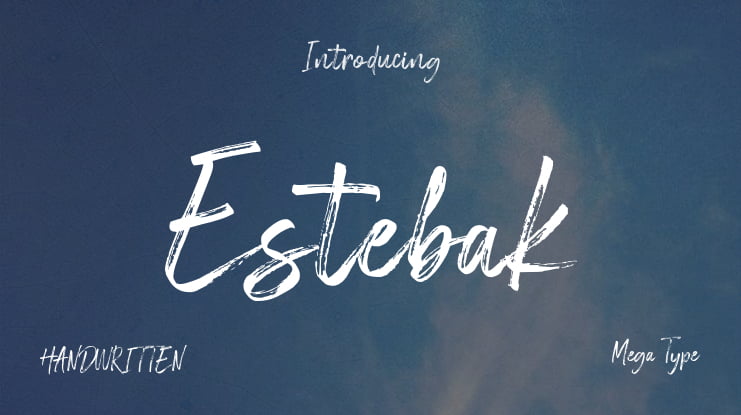 Estebak Font