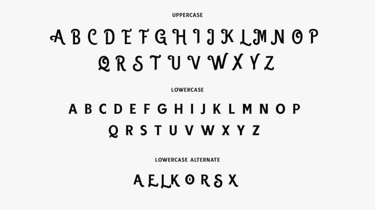 Black Gumners Font