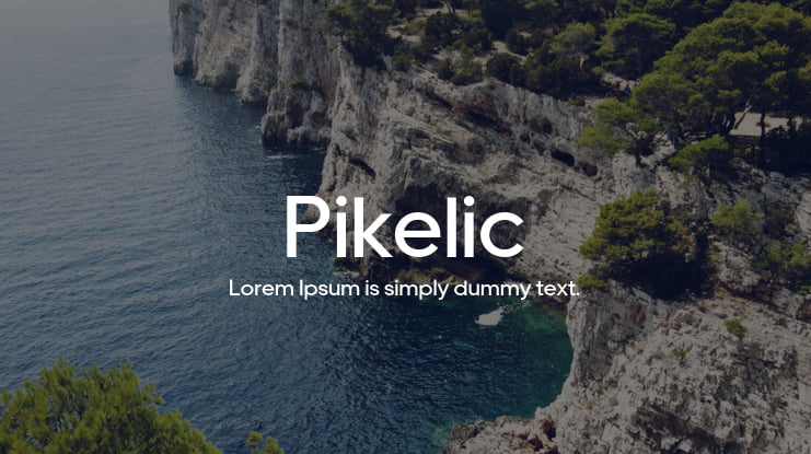 Pikelic Font Family