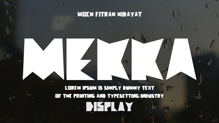 Mekka Font Family