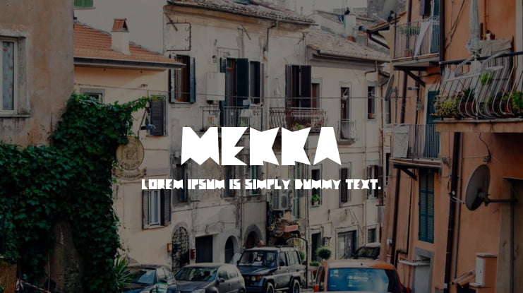 Mekka Font Family