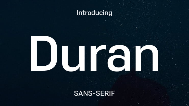 Duran Font