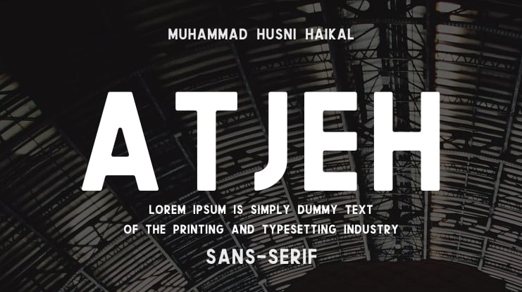 Atjeh Font