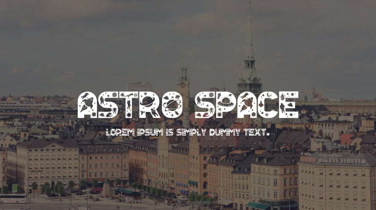 Astro Space Font