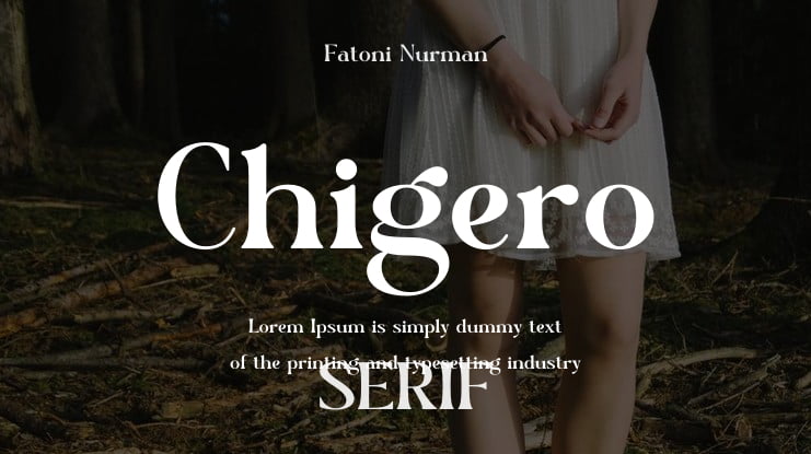 Chigero Font