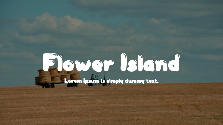 Flower Island Font