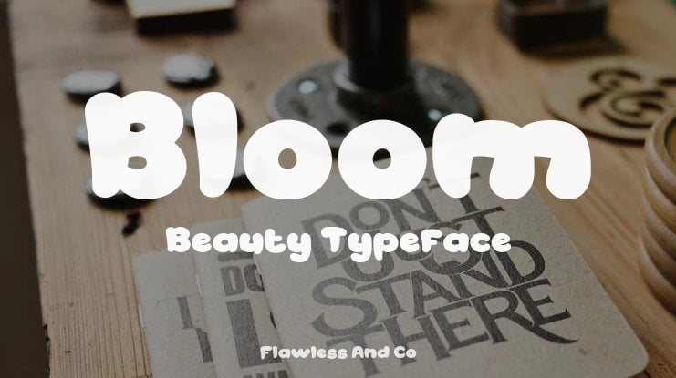 Bloom Beauty Font