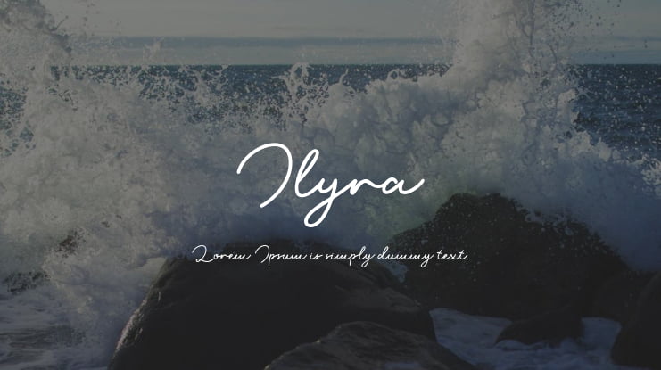 Ilyra Font