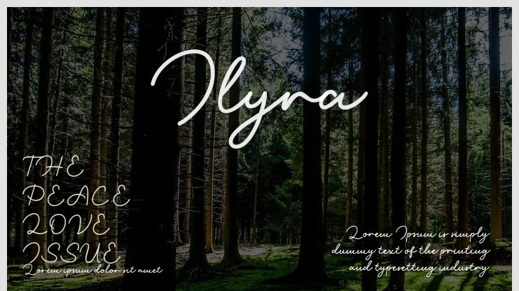 Ilyra Font