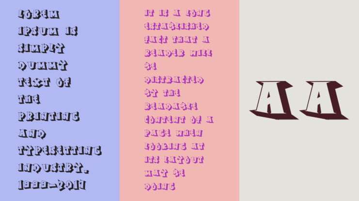 Sugar Pop Hollow Font