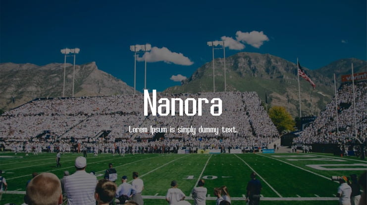 Nanora Font