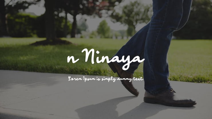 n Ninaya Font