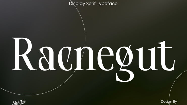 Racnegut Font