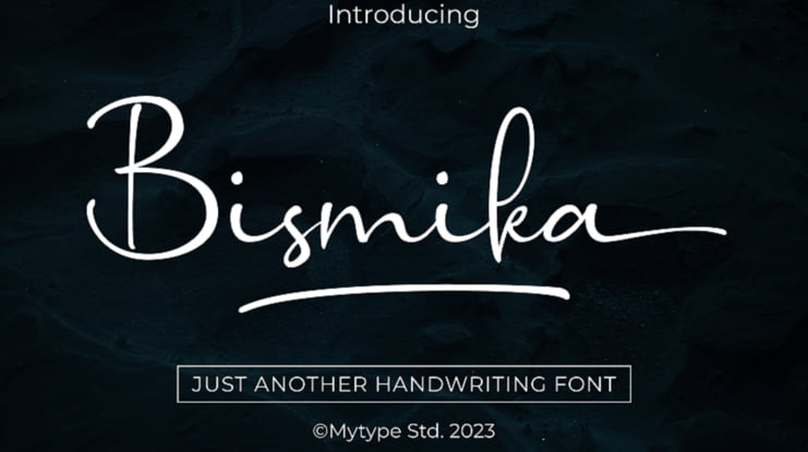 Bismika Font