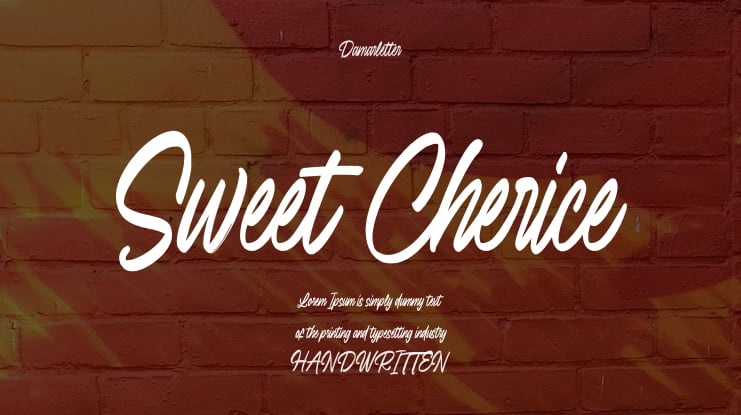 Sweet Cherice Font