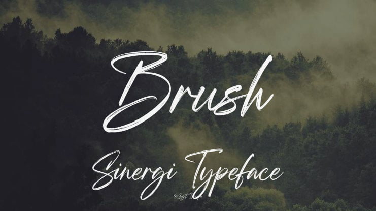 Brush Sinergi Font