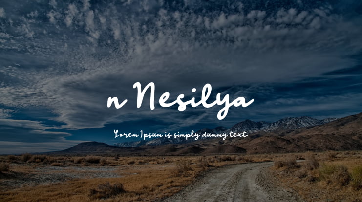 n Nesilya Font