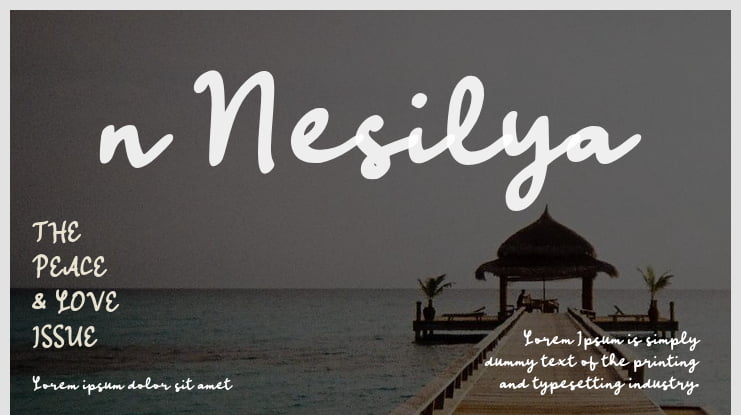 n Nesilya Font