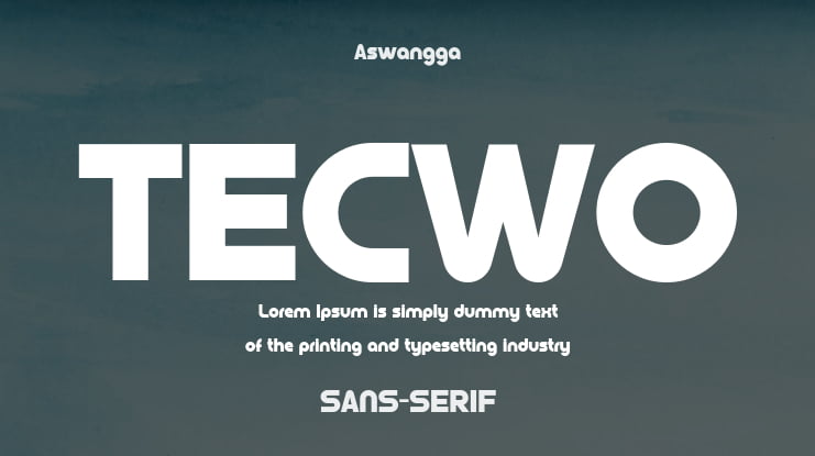 TECWO Font