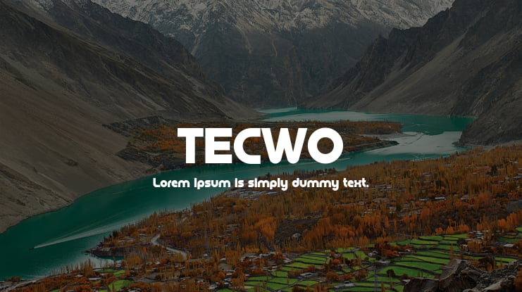 TECWO Font