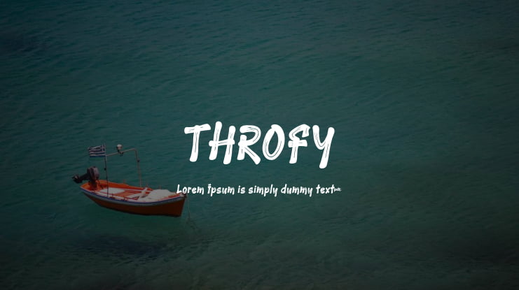 THROFY Font