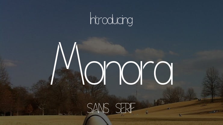 Monora Font