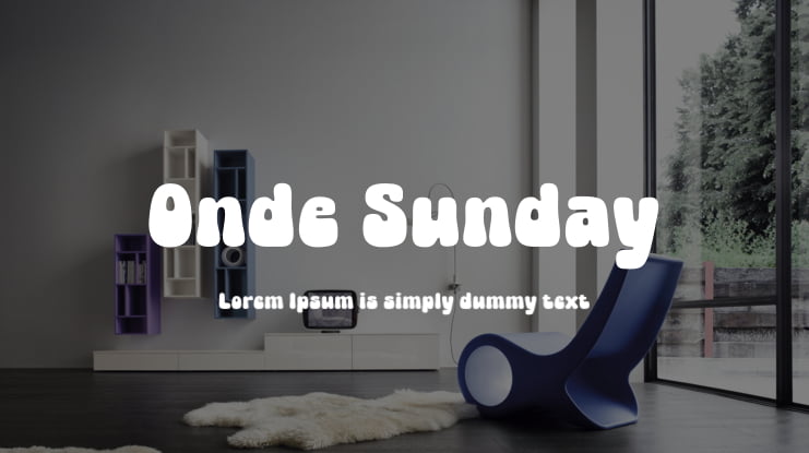 Onde Sunday Font