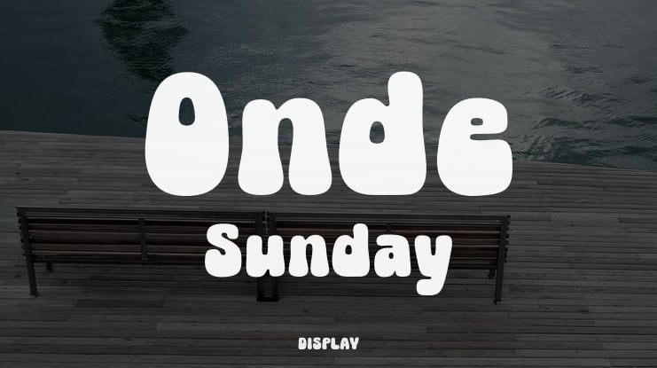 Onde Sunday Font