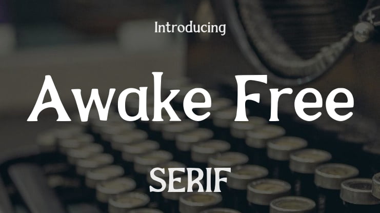 Awake Free Font