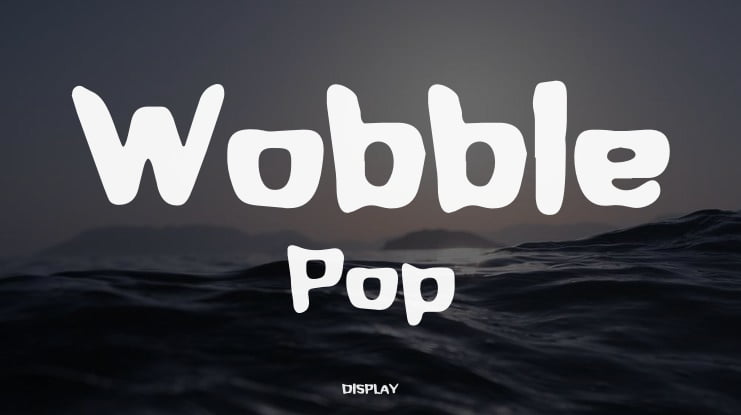 Wobble Pop Font