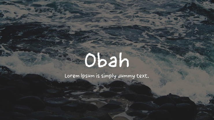 Obah Font