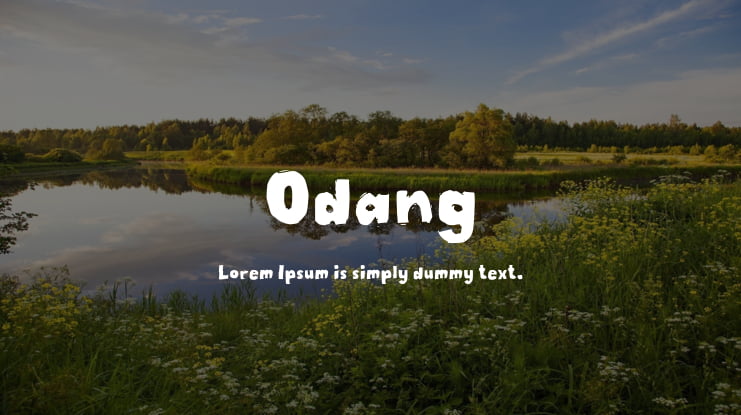 Odang Font