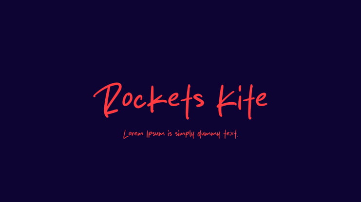 Rockets Kite Font