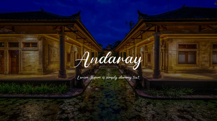 Andaray Font