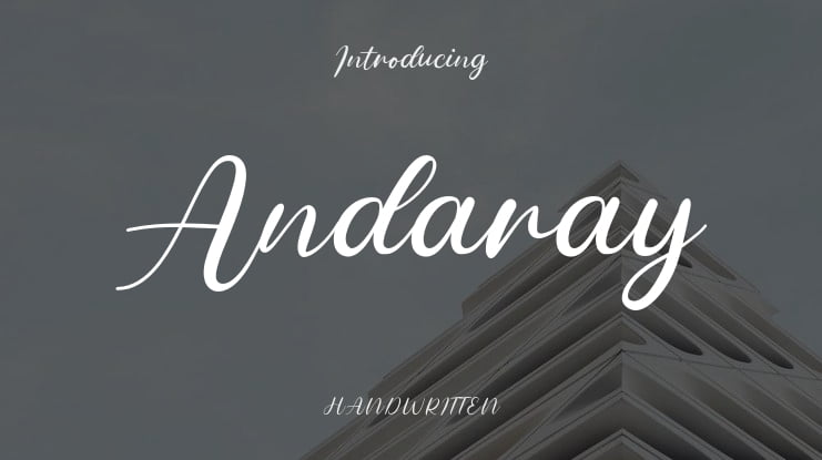 Andaray Font