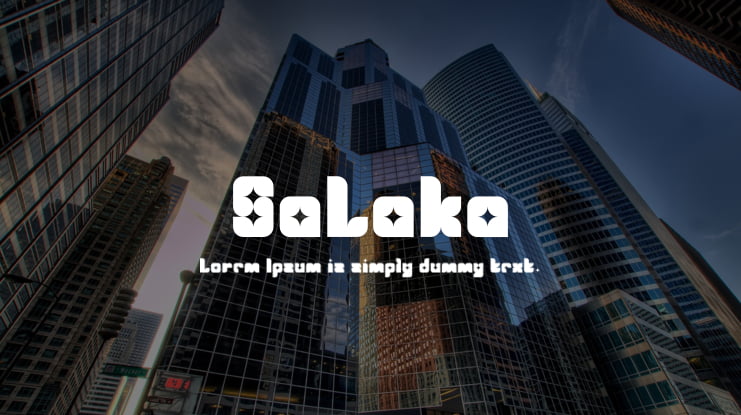 SaLaka Font