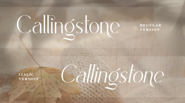 Callingstone Font