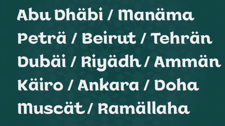 Halwa Font Family