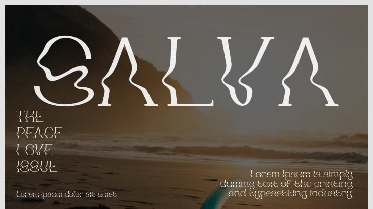 SALVA Font