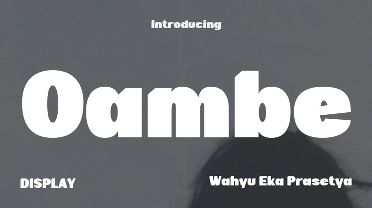 Oambe Font