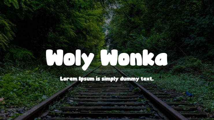 Woly Wonka Font