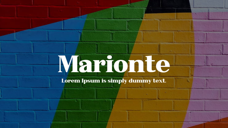 Marionte Font