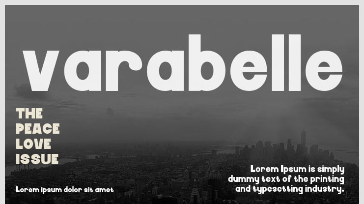 varabelle Font