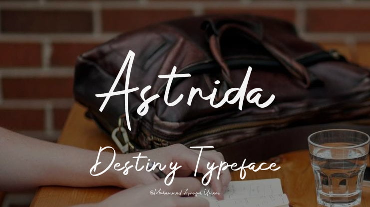 Astrida Destiny Font