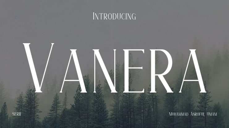 Vanera Font