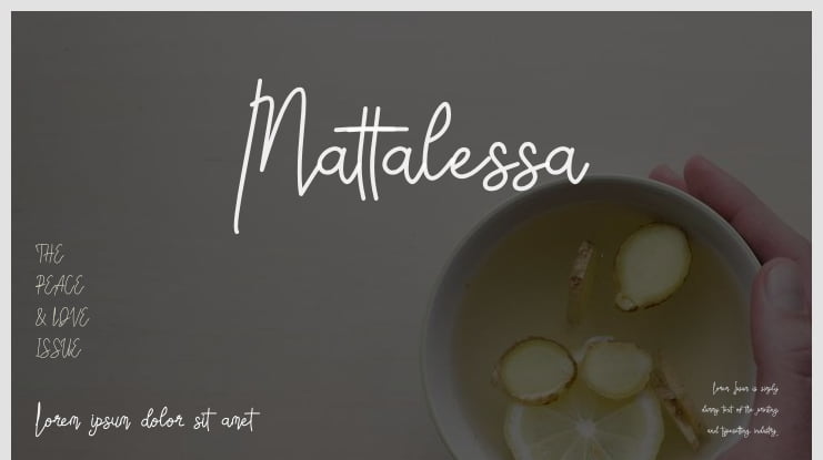 Mattalessa Font