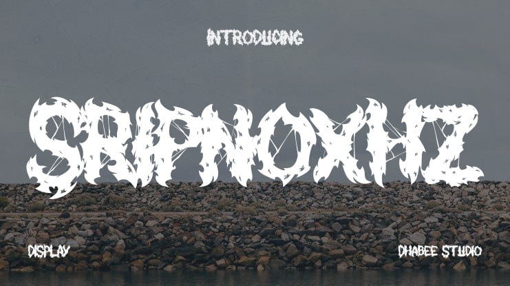 Sripnoxhz Font