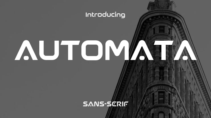 AUTOMATA Font