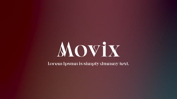 Movix Font